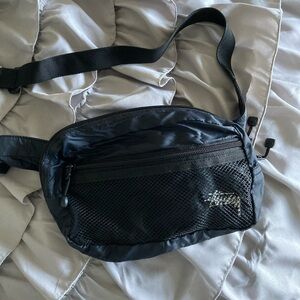 Stussy Black Belt Bag